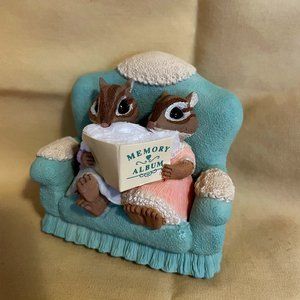 Chipmunks with Album Tender Touches Hallmark Figurine